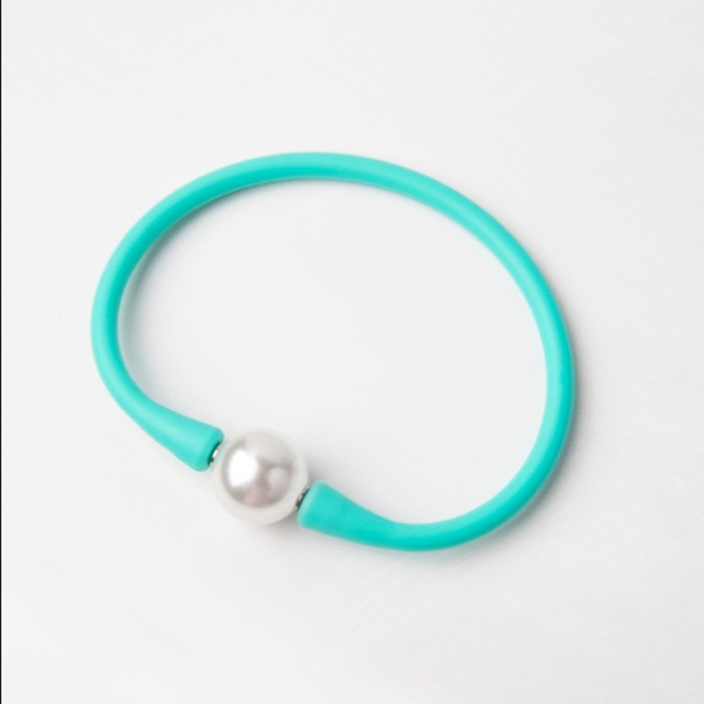 Plunder Teal Bracelet with pearl summer fun new